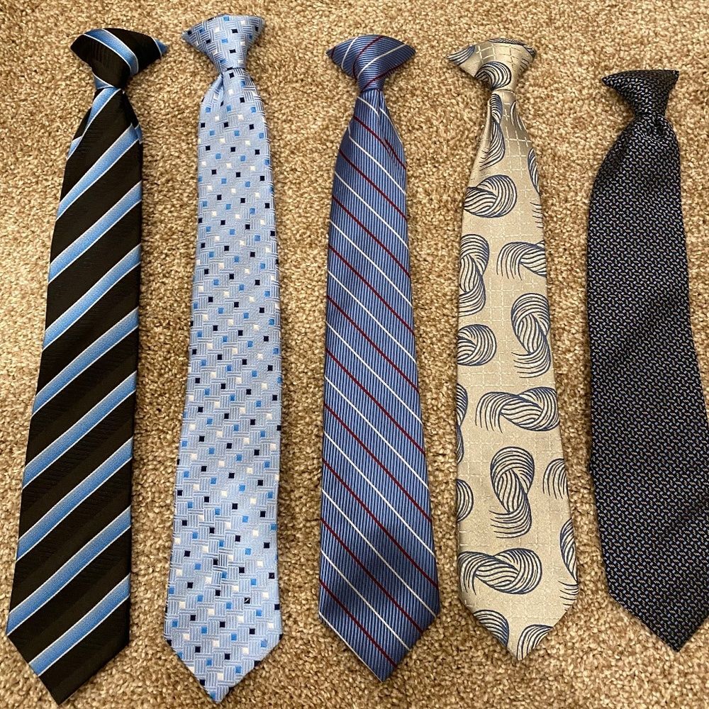 Boys Clip ties